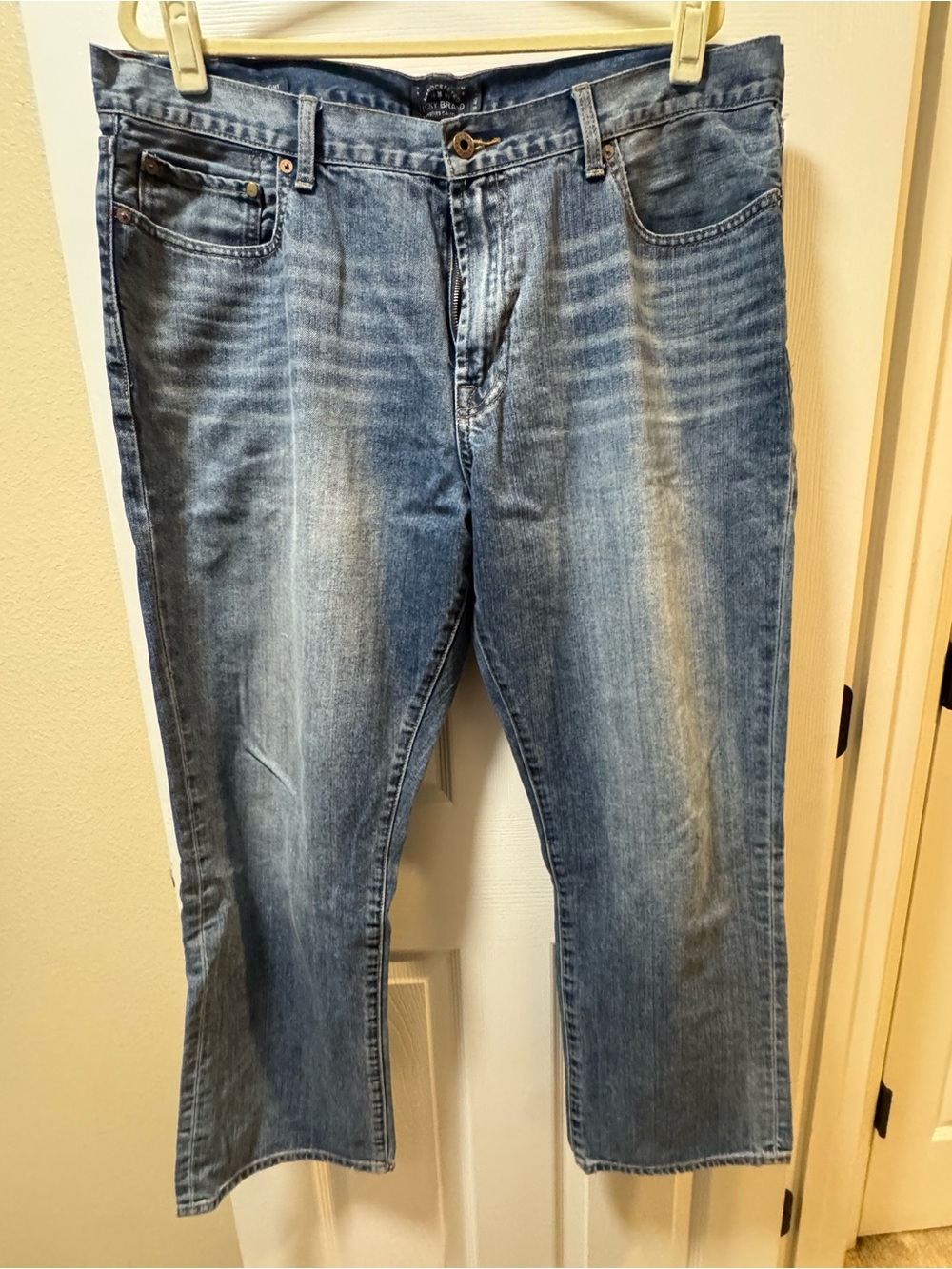 Lucky Brand 181 Relaxed Straight 40x30 Blue Denim Jeans